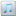 Music File Icon 16x16 png